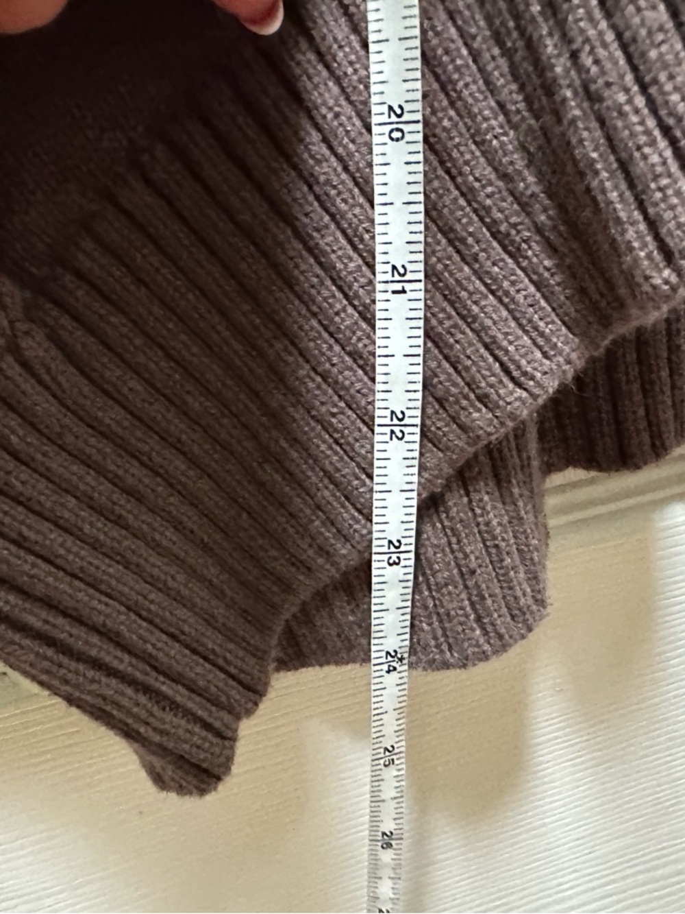 Quince organic cotton boyfriend  Crewneck Sweater chocolate Brown xl - Picture 6 of 7